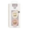 Bibs Suces Anatomical Pqt De 2 Ivory/Blush -Fillettes Et Fiston bibs suces anatomical pqt de 2 ivory blush