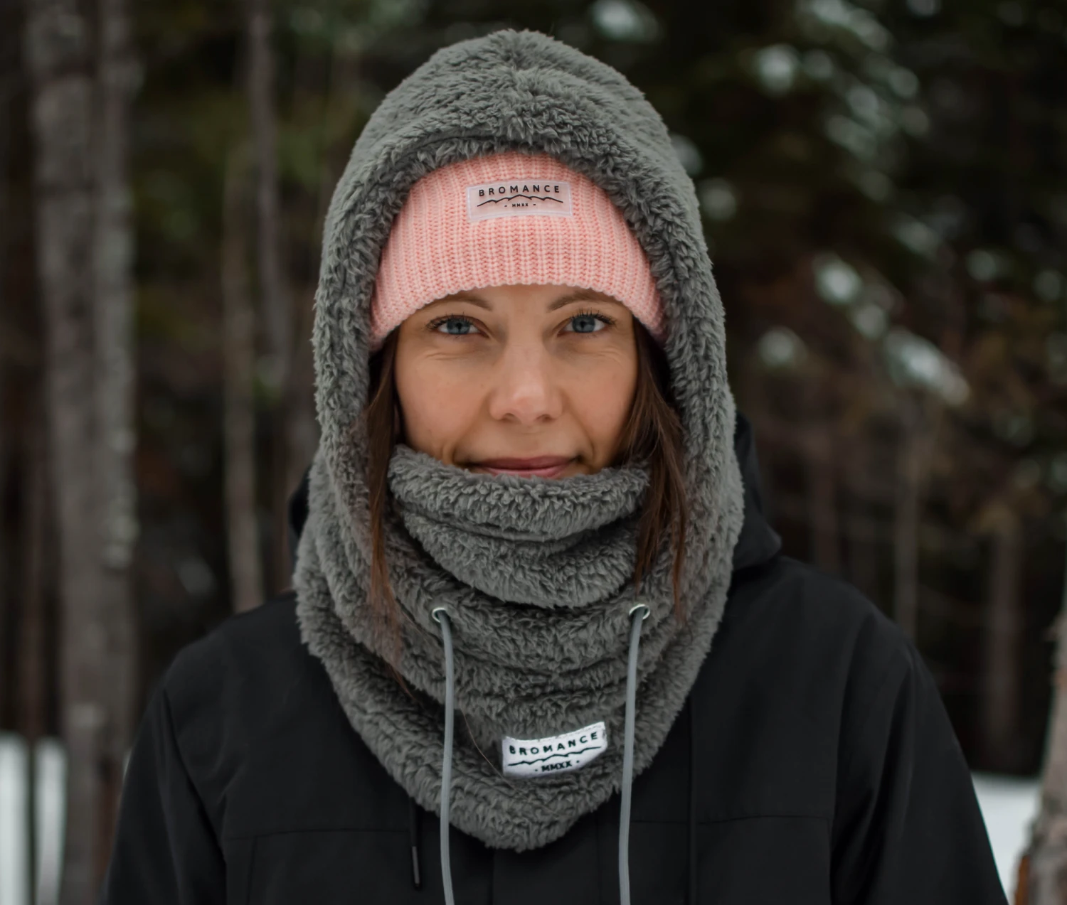 Bromance Tuque En Tricot Doublée Baby Pink 4 Bromance Tuque En Tricot Doublée Baby Pink – Image 2