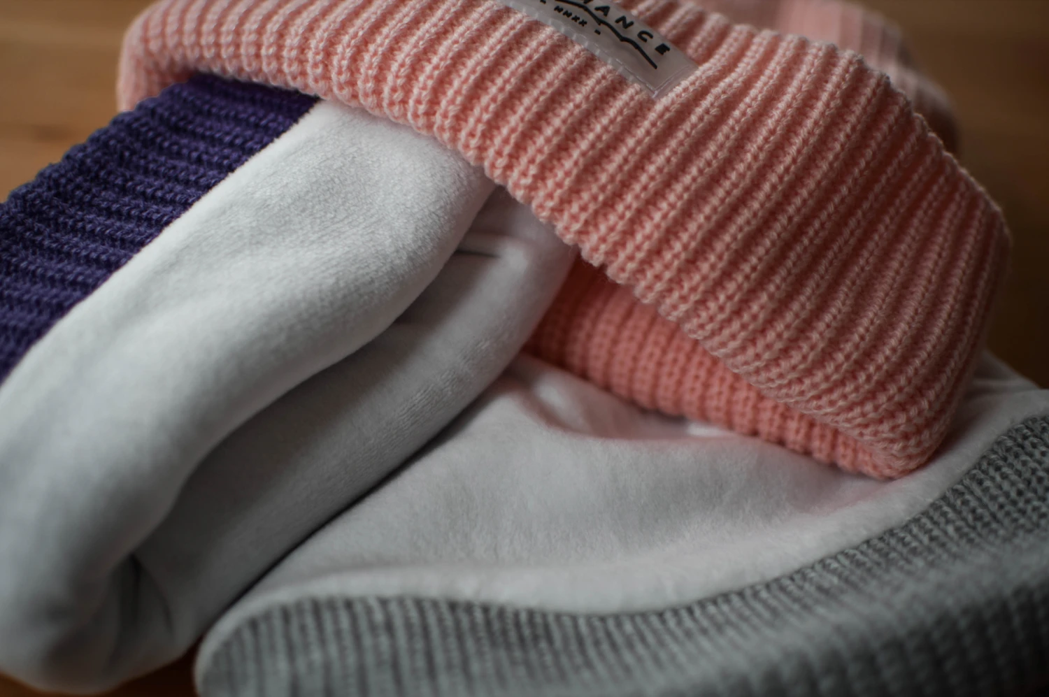 Bromance Tuque En Tricot Doublée Baby Pink 3 Bromance Tuque En Tricot Doublée Baby Pink