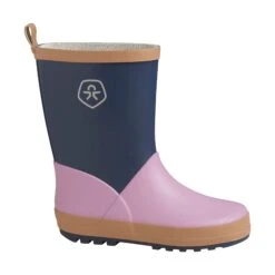 Color Kids Bottes De Pluie Colorblock Rose -Fillettes Et Fiston color kids bottes de pluie colorblock rose 2