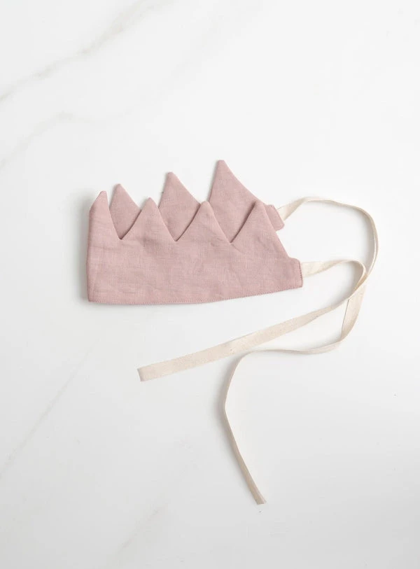Confetti Mill Couronne En Lin Dusty Pink 6 Confetti Mill Couronne En Lin Dusty Pink – Image 4