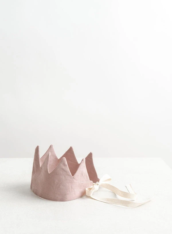 Confetti Mill Couronne En Lin Dusty Pink 3 Confetti Mill Couronne En Lin Dusty Pink