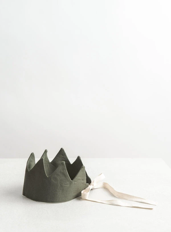 Confetti Mill Couronne En Lin Forest Green 3 Confetti Mill Couronne En Lin Forest Green