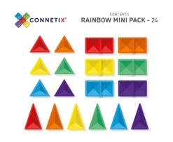 Connetix Ensemble Arc-en-ciel 24 Pièces 9 Connetix Ensemble Arc-en-ciel 24 Pièces -Fillettes Et Fiston connetix ensemble arc en ciel 24 pieces 1