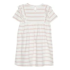 Creamie Robe Lignée Rose Pâle -Fillettes Et Fiston creamie robe lignee rose pale 2