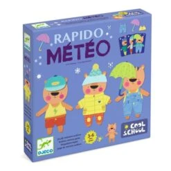 Djeco Rapido Météo -Fillettes Et Fiston djeco rapido meteo 2