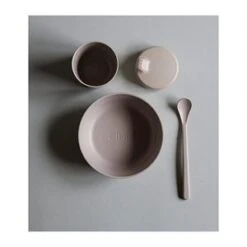 Ensemble De Vaisselle En Bamboo Bébé Fog