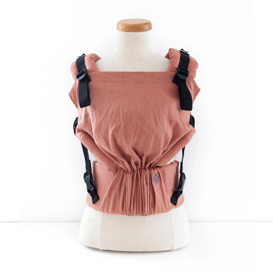 Gustine Porte-bébé Évolution Lin Blossom 6 Gustine Porte-bébé Évolution Lin Blossom – Image 4