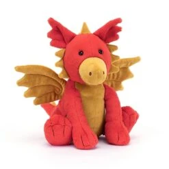 Jellycat Peluche Darvin Dragon -Fillettes Et Fiston jellycat peluche darvin dragon 3