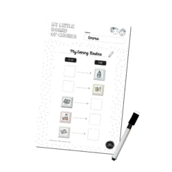 Les Belles Combines My Good Habits Magnets -My Evening Routine -Fillettes Et Fiston les belles combines my good habits magnets my even 1