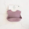 Lil North Co. Bavette En Silicone Pale Mauve -Fillettes Et Fiston lil north co bavette en silicone pale mauve
