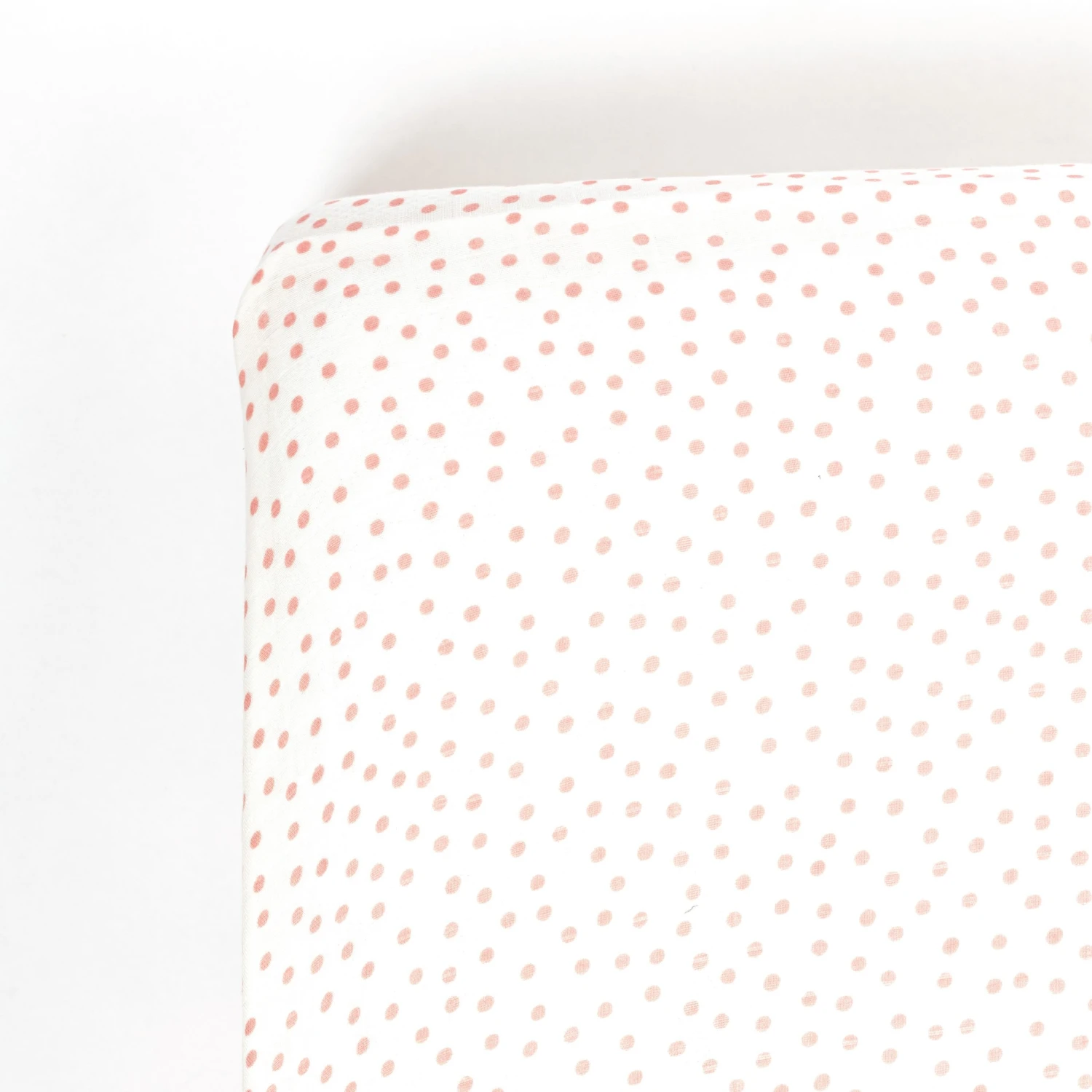 Lil North Co. Drap Contour De Bassinette Blush Dots 5 Lil North Co. Drap Contour De Bassinette Blush Dots – Image 3