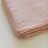 Lil North Co. Grande Couverture En Mousseline 8 épaisseurs Dusty Pink