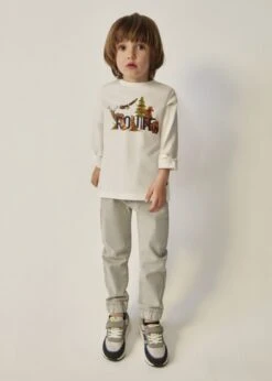 Mayoral Pantalon Skater Fit Cemento -Fillettes Et Fiston mayoral pantalon skater fit cemento 3