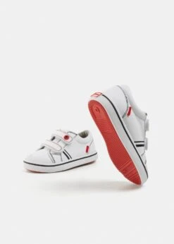 Mayoral Souliers En Toile Blanc -Fillettes Et Fiston mayoral souliers en toile blanc 1