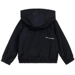 Miles Coupe Vent Léger Noir -Fillettes Et Fiston miles coupe vent leger noir 1