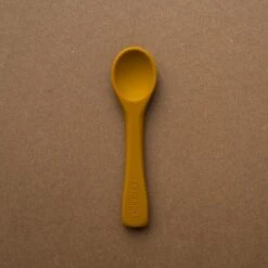 Minika Cuillère En Silicone Ocre