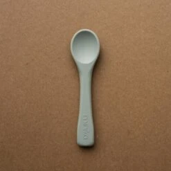 Minika Cuillère En Silicone Sage