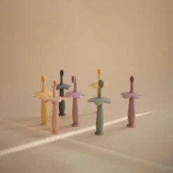 Mushie Brosse à Dent D'apprentissage Tradewinds -Fillettes Et Fiston mushie brosse a dent dapprentissage tradewinds 3