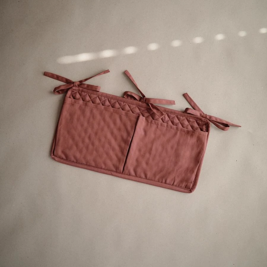 Mushie Pochette De Rangement Pour Bassinette Cognac 7 Mushie Pochette De Rangement Pour Bassinette Cognac – Image 5