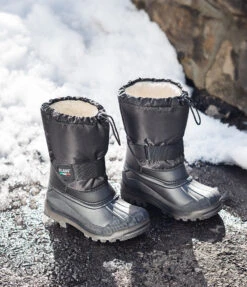 Olang Bottes Canada Nero -Fillettes Et Fiston olang bottes canada nero 2