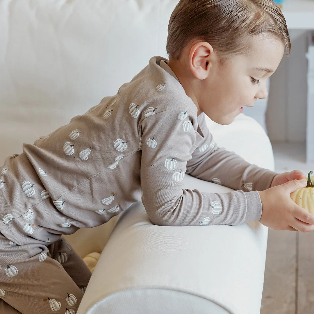 Petit Lem Pyjama Deux Pièces Citrouilles 5 Petit Lem Pyjama Deux Pièces Citrouilles – Image 3