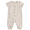Petit Lem Romper Ligné Sable -Fillettes Et Fiston petit lem romper ligne sable