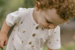 Petit Lem Romper Short Abeilles -Fillettes Et Fiston petit lem romper short abeilles 4