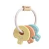 Plan Toys Trousseau De Clés Hochet Pastel -Fillettes Et Fiston plan toys trousseau de cles hochet pastel