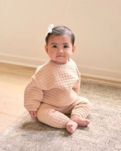 Quincy Mae Ensemble Matelassé Shell -Fillettes Et Fiston quincy mae ensemble matelasse shell 2