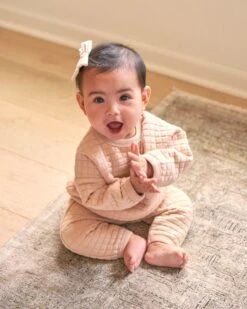 Quincy Mae Ensemble Matelassé Shell -Fillettes Et Fiston quincy mae ensemble matelasse shell 3