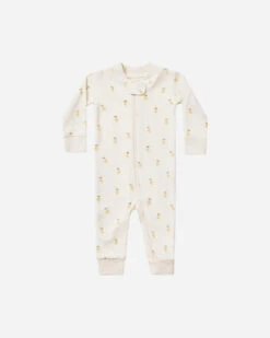 Quincy Mae Pyjama Une Pièce Citrons -Fillettes Et Fiston quincy mae pyjama une piece citrons 1