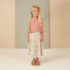 Rylee + Cru Jupe Midi Garden -Fillettes Et Fiston rylee cru jupe midi garden