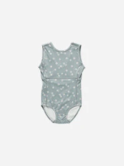 Rylee + Cru Léotard Blue Daisy -Fillettes Et Fiston rylee cru leotard blue daisy 3