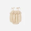 Rylee + Cru Romper Ecru -Fillettes Et Fiston rylee cru romper ecru