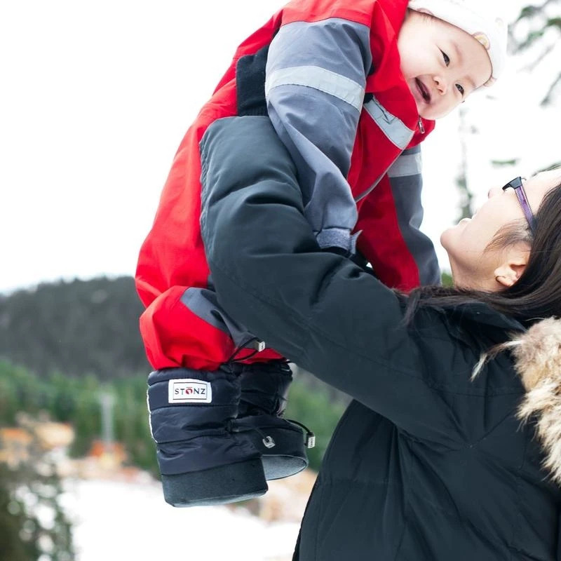 Stonz Puffer Booties Noir 5 Stonz Puffer Booties Noir – Image 3