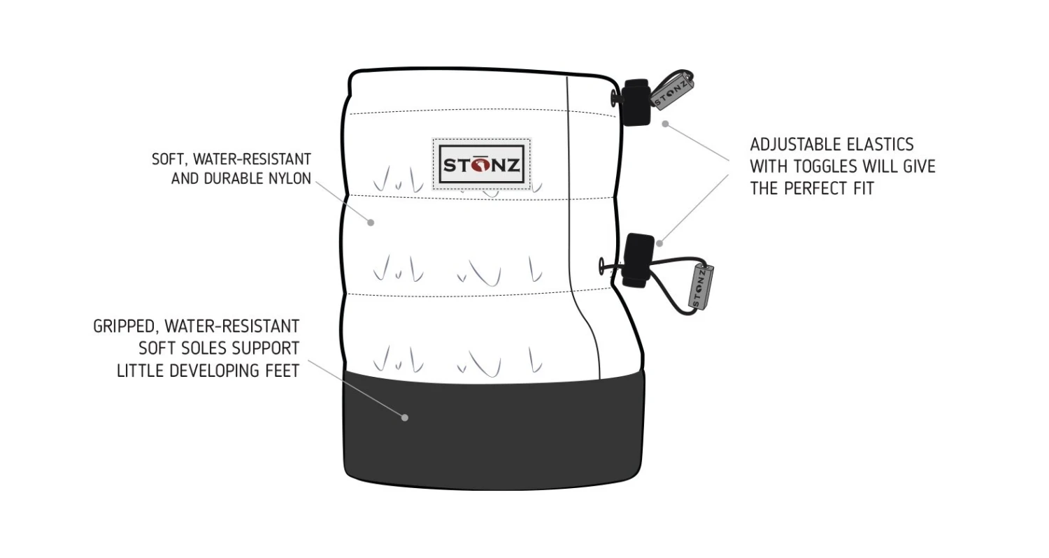 Stonz Puffer Booties Noir 3 Stonz Puffer Booties Noir