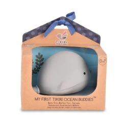 Tikiri Hochet Naturel Ocean Buddies Baleine -Fillettes Et Fiston tikiri hochet naturel ocean buddies baleine 3